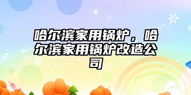 哈爾濱家用鍋爐，哈爾濱家用鍋爐改造公司