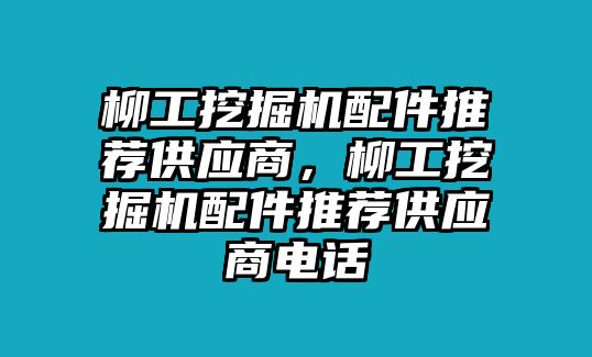 柳工挖掘機(jī)配件推薦供應(yīng)商，柳工挖掘機(jī)配件推薦供應(yīng)商電話