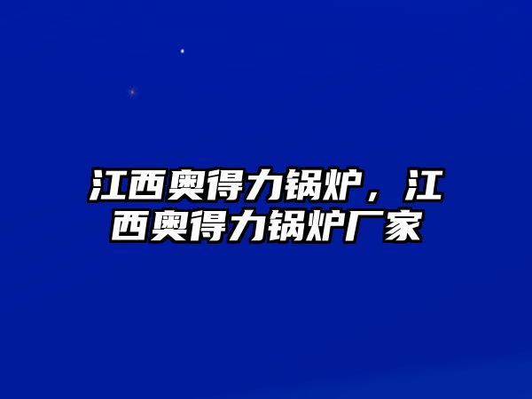 江西奧得力鍋爐，江西奧得力鍋爐廠家