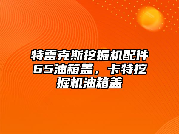 特雷克斯挖掘機(jī)配件65油箱蓋，卡特挖掘機(jī)油箱蓋