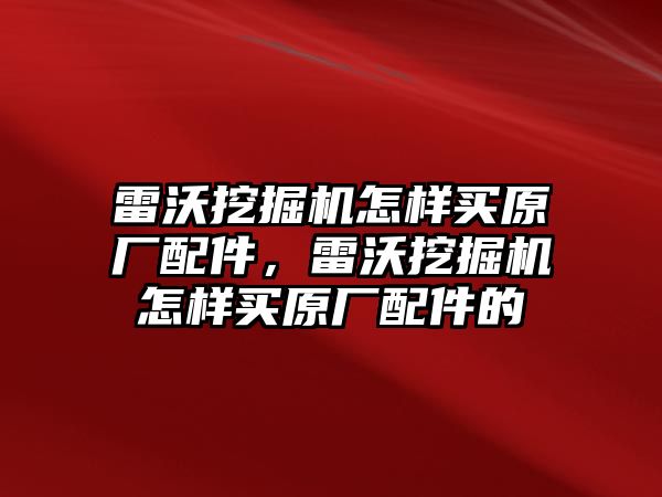 雷沃挖掘機(jī)怎樣買原廠配件，雷沃挖掘機(jī)怎樣買原廠配件的