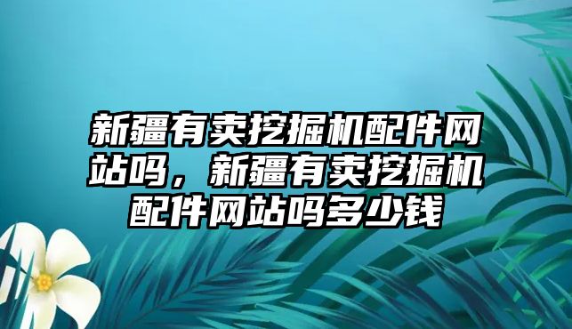 新疆有賣挖掘機(jī)配件網(wǎng)站嗎，新疆有賣挖掘機(jī)配件網(wǎng)站嗎多少錢