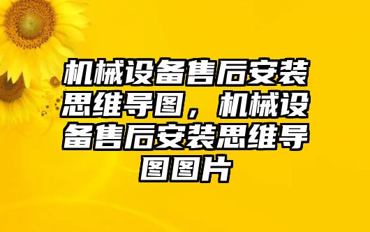 機(jī)械設(shè)備售后安裝思維導(dǎo)圖，機(jī)械設(shè)備售后安裝思維導(dǎo)圖圖片