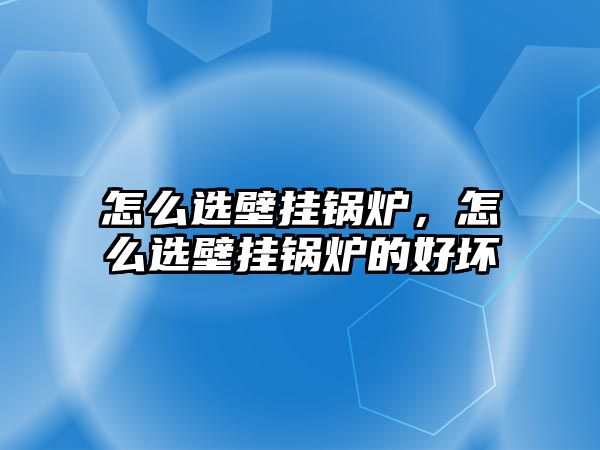 怎么選壁掛鍋爐，怎么選壁掛鍋爐的好壞