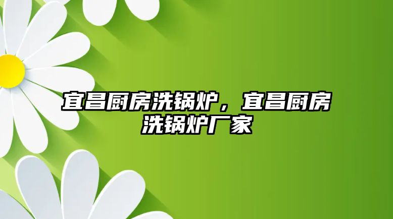 宜昌廚房洗鍋爐，宜昌廚房洗鍋爐廠家