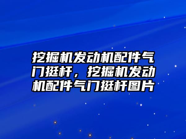 挖掘機發(fā)動機配件氣門挺桿，挖掘機發(fā)動機配件氣門挺桿圖片