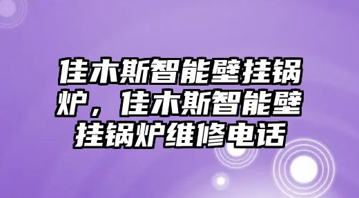 佳木斯智能壁掛鍋爐，佳木斯智能壁掛鍋爐維修電話