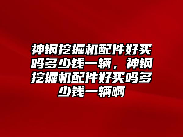 神鋼挖掘機配件好買嗎多少錢一輛，神鋼挖掘機配件好買嗎多少錢一輛啊