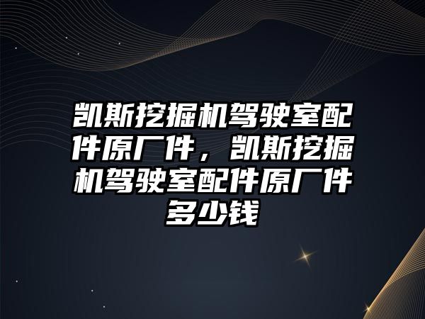 凱斯挖掘機(jī)駕駛室配件原廠件，凱斯挖掘機(jī)駕駛室配件原廠件多少錢(qián)