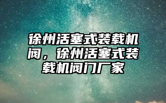 徐州活塞式裝載機(jī)閥，徐州活塞式裝載機(jī)閥門廠家