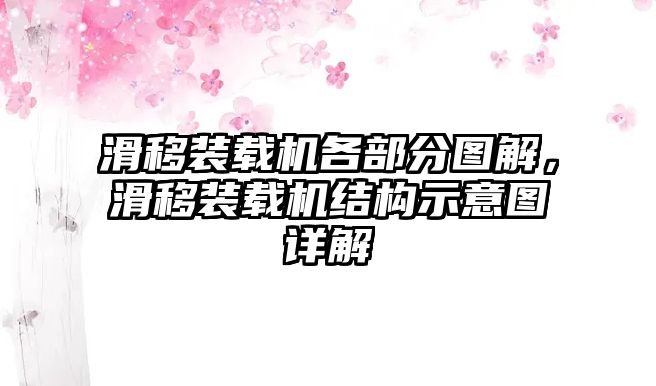 滑移裝載機(jī)各部分圖解，滑移裝載機(jī)結(jié)構(gòu)示意圖詳解