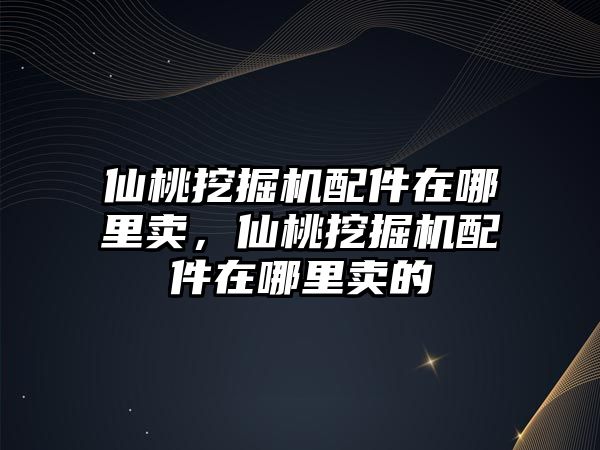 仙桃挖掘機配件在哪里賣，仙桃挖掘機配件在哪里賣的